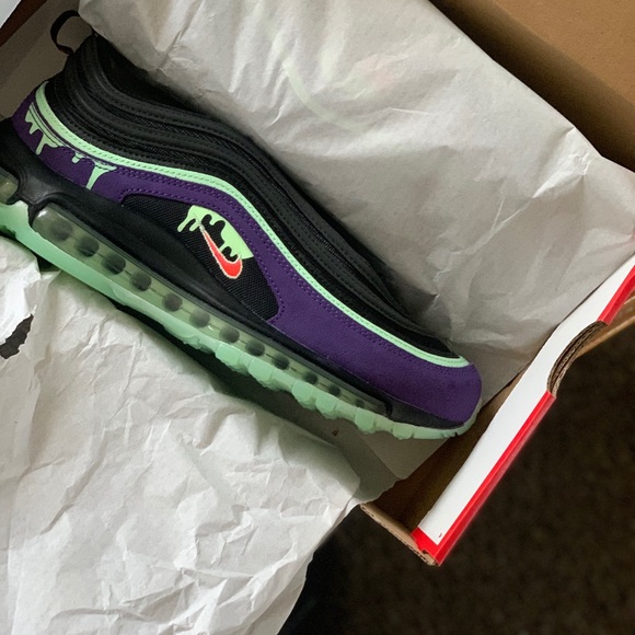 Air Max 97 Slime Halloween Size 9 - Picture 2 of 4